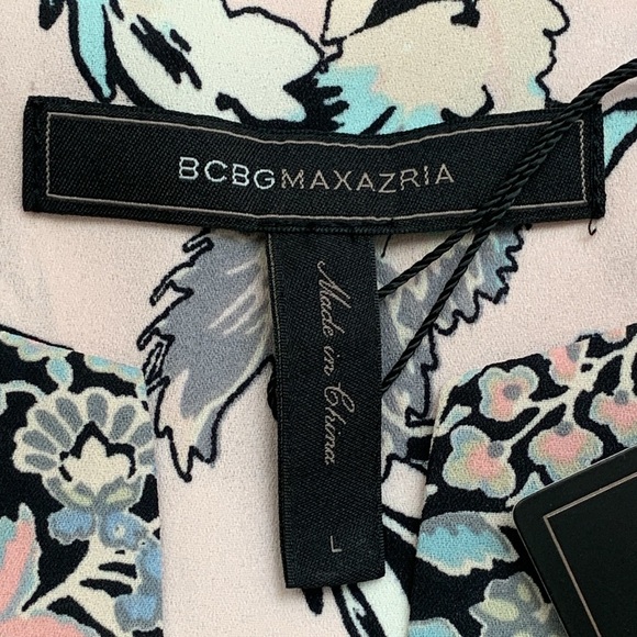 BCBG MaxAzria Vicky Sleeveless Top Dusty Rose Size Large New - Picture 5 of 10